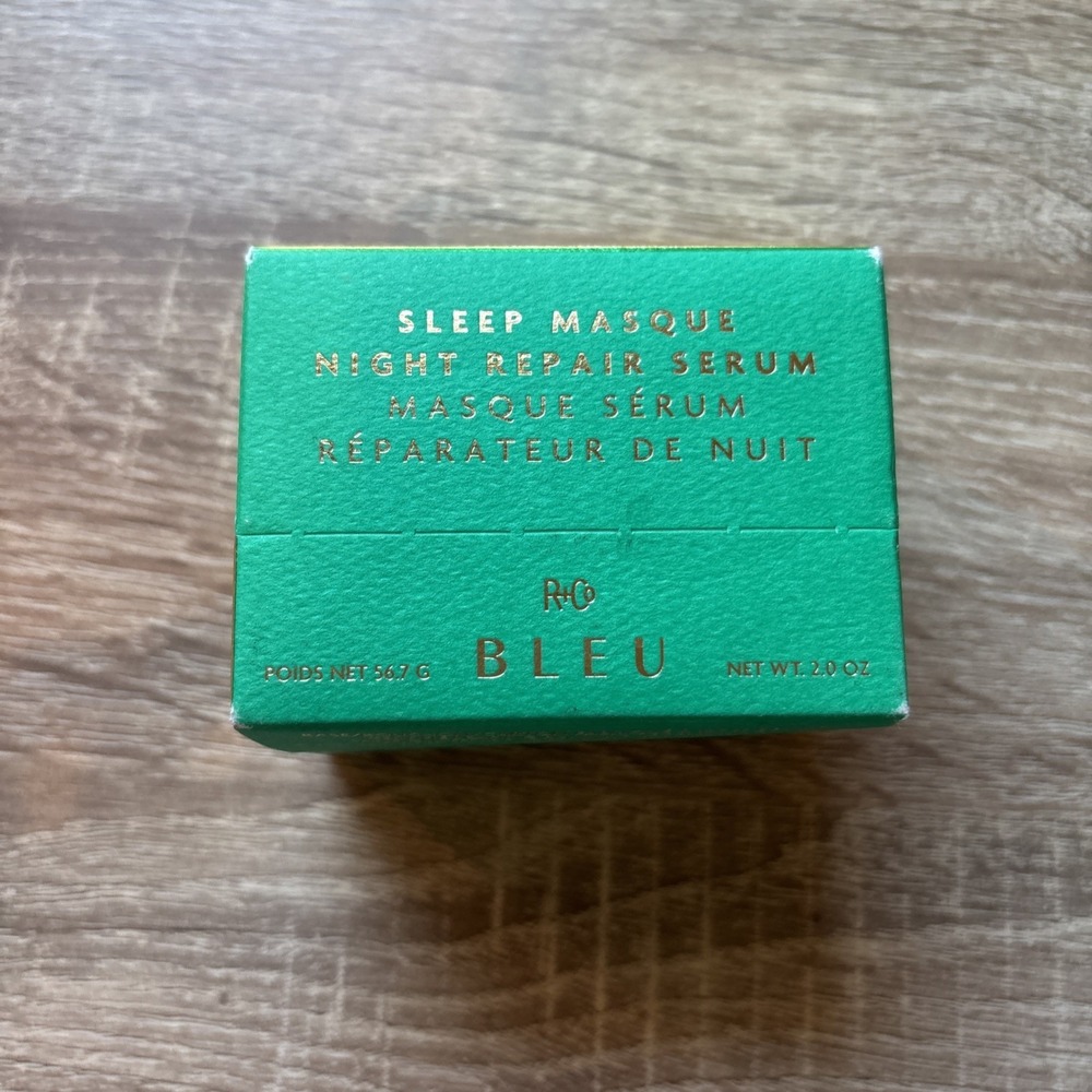 R+CO Bleu Sleep Masque Night Repair Serum Vegan Overnight Hair Treatment 2 OZ